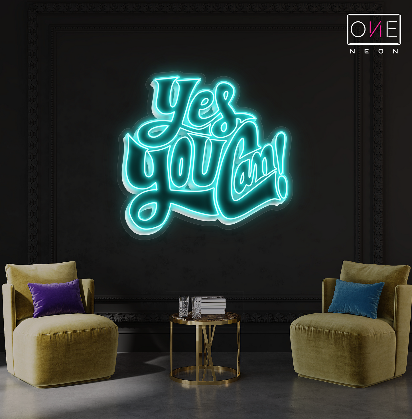 Yes You Can! Artwork Led Neon Sign