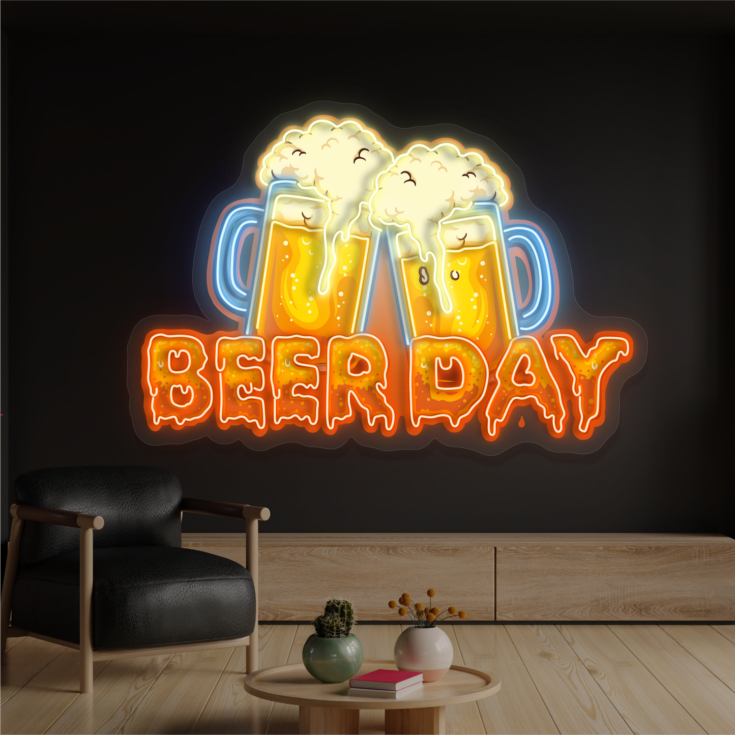 Beer Day Artwork Led Neon Sign