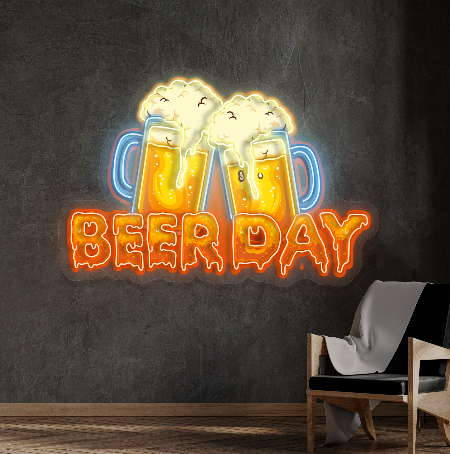 Beer Day Artwork Led Neon Sign