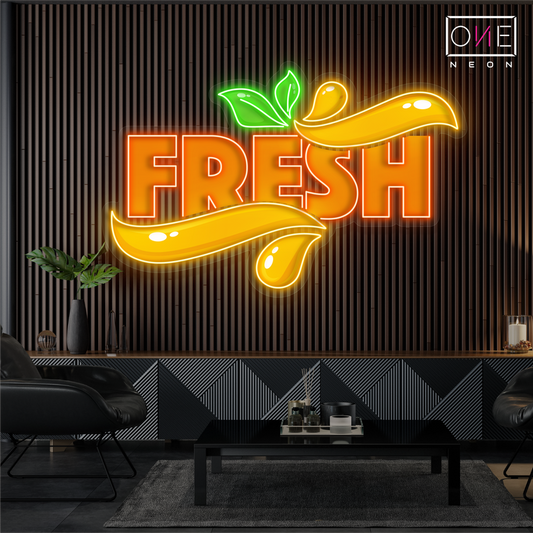 Fresh Artwork Led Neon Sign