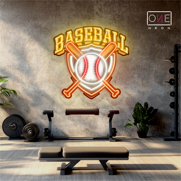 Baseball Team Artwork Led Neon Sign