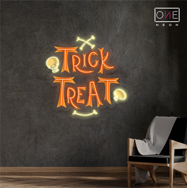 Trick Treat Artwork Led Neon Sign