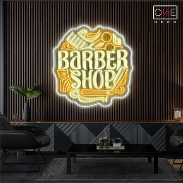 Barber Shop Artwork Led Neon Sign