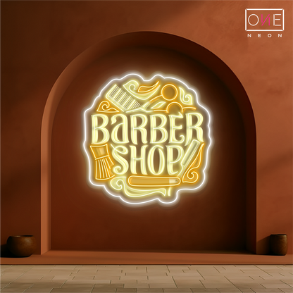 Barber Shop Artwork Led Neon Sign