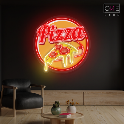 Pizza Slice Artwork Led Neon Sign