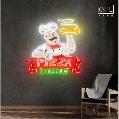 Pizza Italian Artwork Led Neon Sign