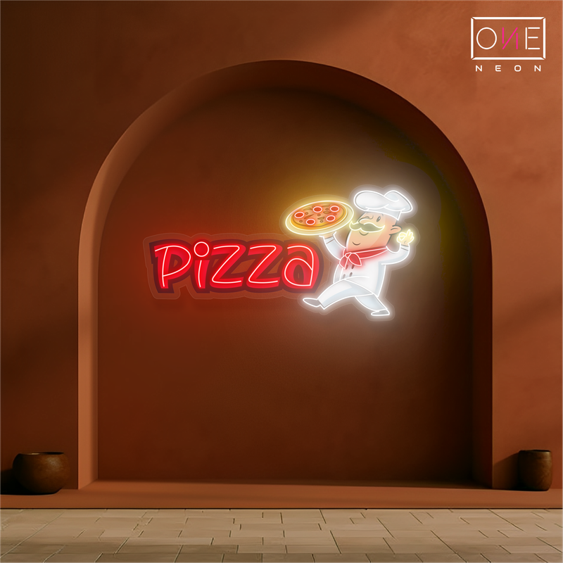 Pizzaiolo's Pride Artwork Led Neon Sign