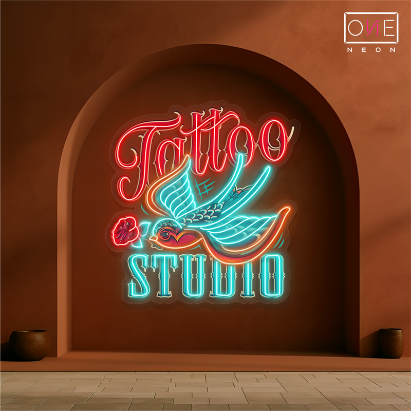 Tattoo Studio Artwork Led Neon Sign