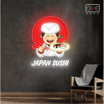 Japan Sushi Artwork Led Neon Sign