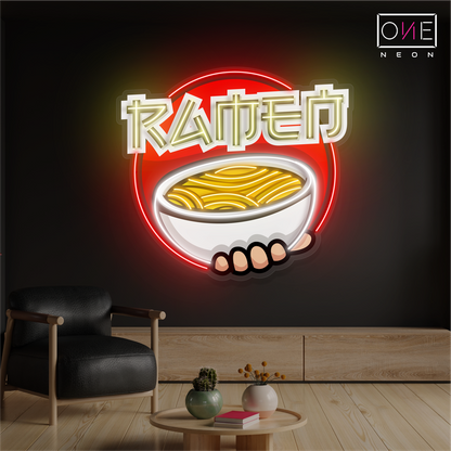 Ramen Bowl Artwork Led Neon Sign