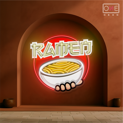 Ramen Bowl Artwork Led Neon Sign