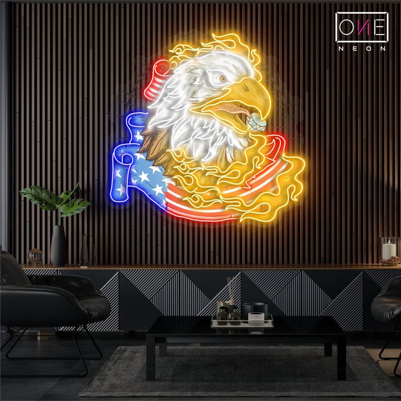 American Freedom Artwork Led Neon Sign