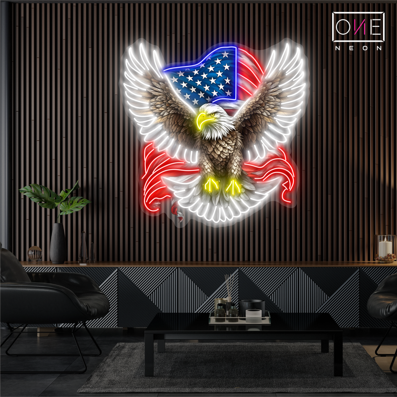 Wings of Freedom Artwork Led Neon Sign