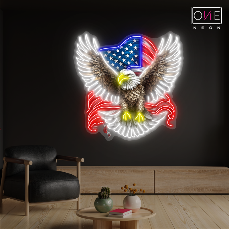 Wings of Freedom Artwork Led Neon Sign