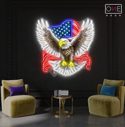 Wings of Freedom Artwork Led Neon Sign