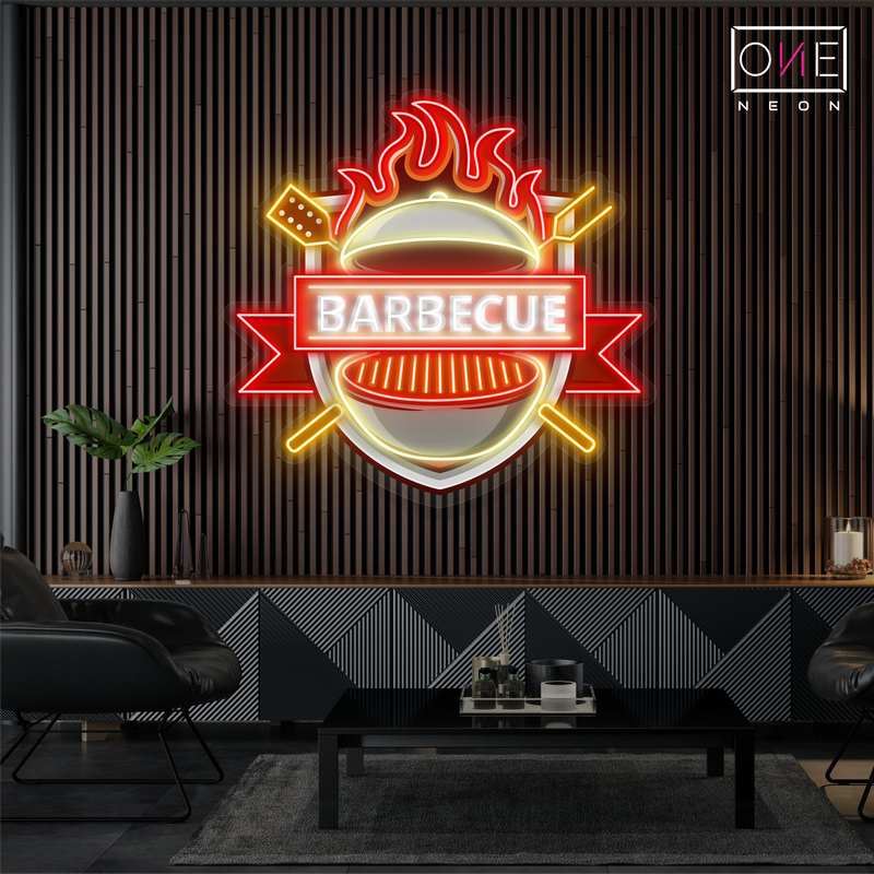 Barbecue Artwork Led Neon Sign