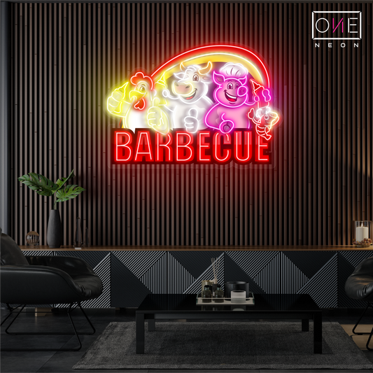 Barbecue Artwork Led Neon Sign