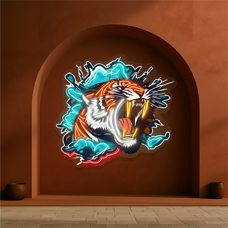 Fury of the Wild Artwork Led Neon Sign