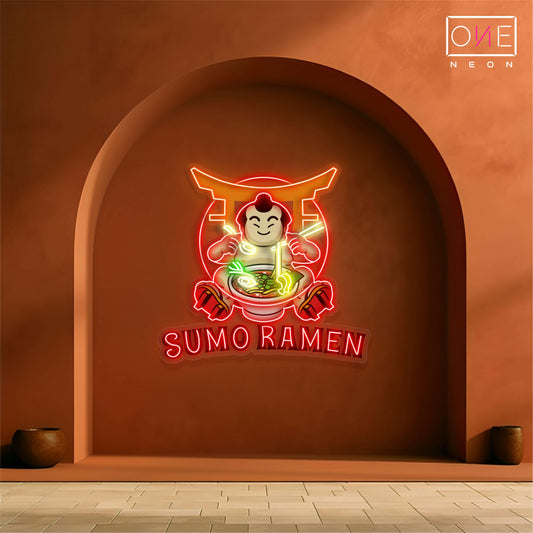 Sumo Ramen Artwork Led Neon Sign