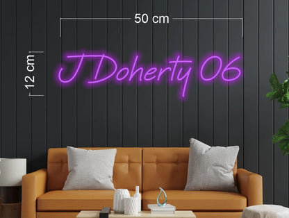J Doherty 06| LED Neon Sign