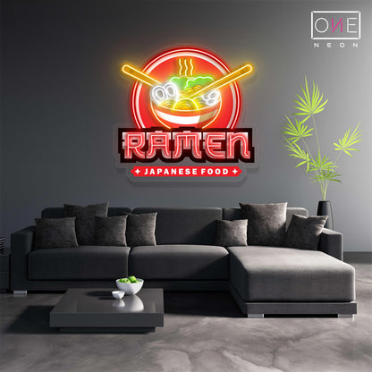 Ramen Japanese Food Artwork Led Neon Sign