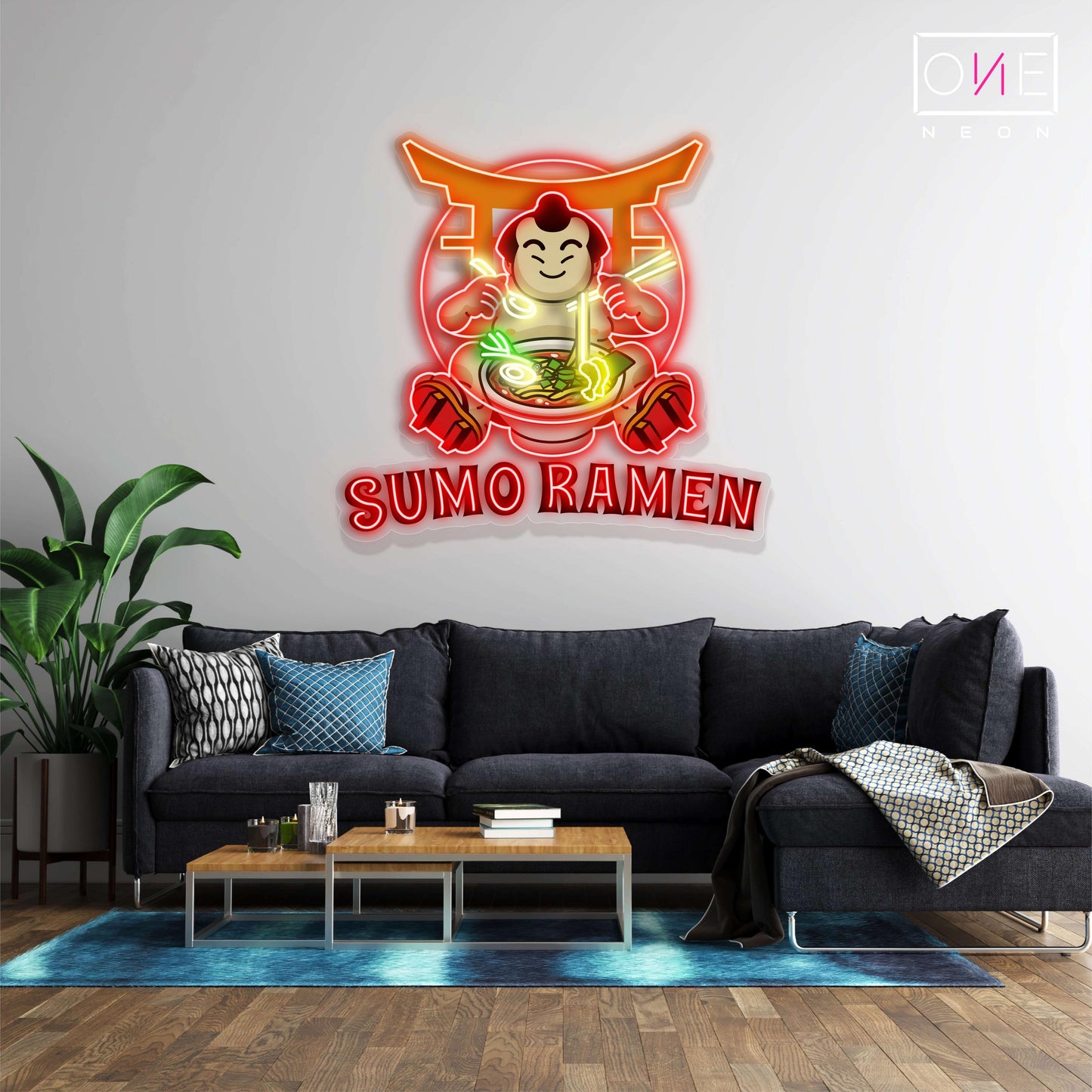 Sumo Ramen Artwork Led Neon Sign