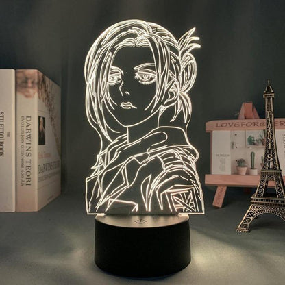 Annie Leonhart Anime - LED Lamp (Attack on Titan)