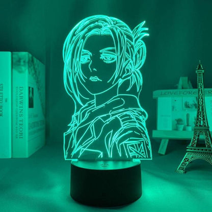 Annie Leonhart Anime - LED Lamp (Attack on Titan)