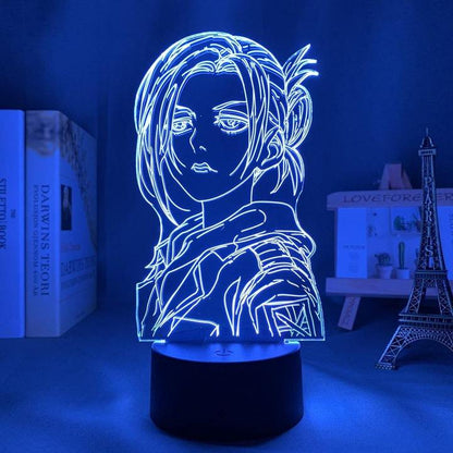 Annie Leonhart Anime - LED Lamp (Attack on Titan)