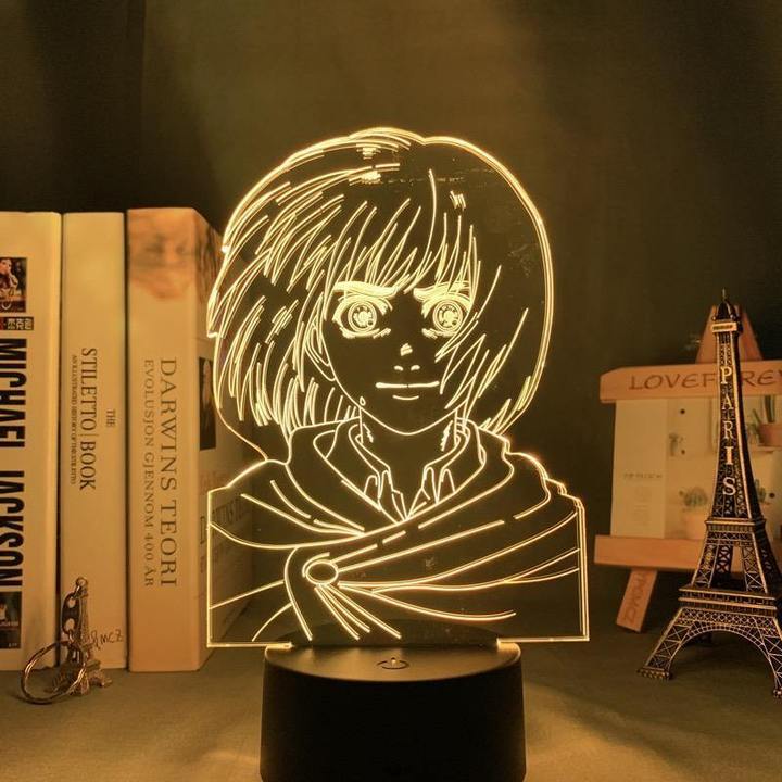 Collossal Titan Armin Smiling Anime - LED Lamp (Attack on Titan)