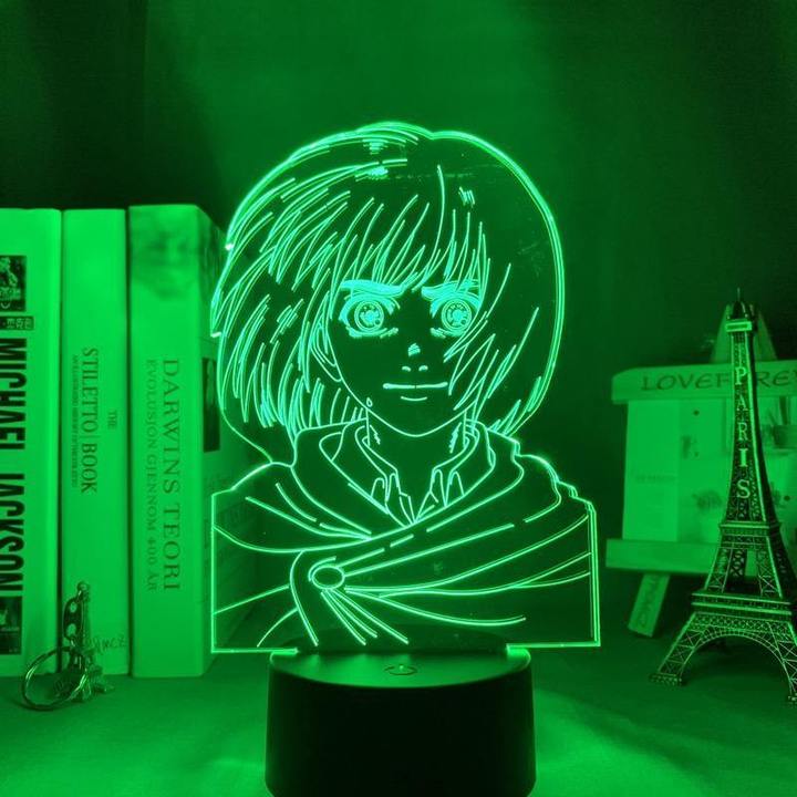 Collossal Titan Armin Smiling Anime - LED Lamp (Attack on Titan)