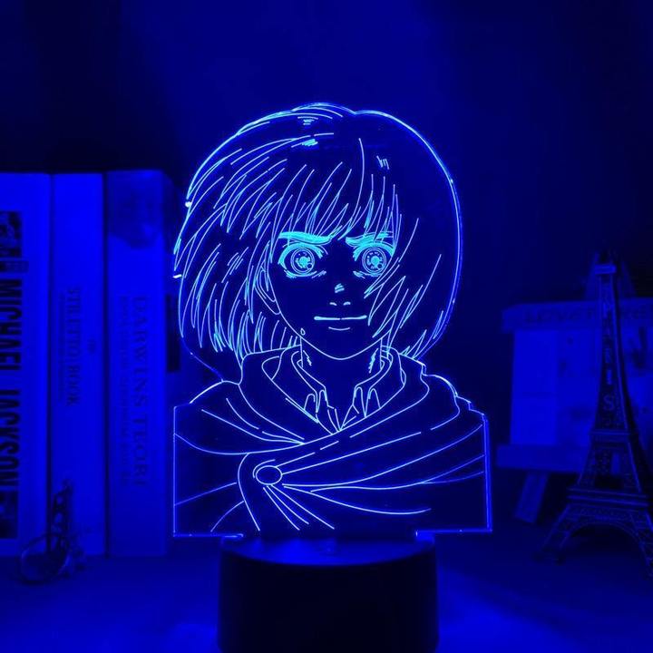 Collossal Titan Armin Smiling Anime - LED Lamp (Attack on Titan)