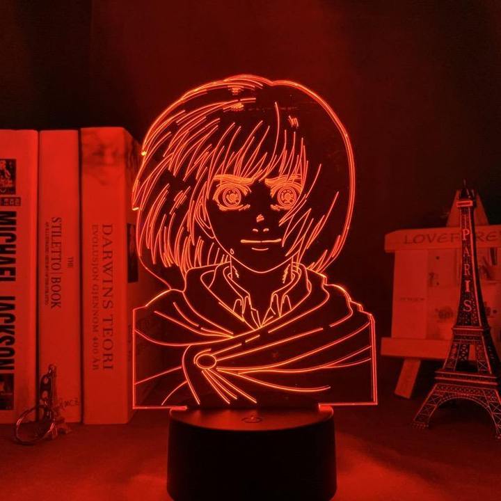 Collossal Titan Armin Smiling Anime - LED Lamp (Attack on Titan)