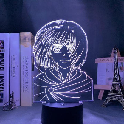 Collossal Titan Armin Smiling Anime - LED Lamp (Attack on Titan)