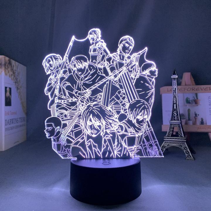 Attack on Titan Season 4 Anime - LED Lamp (Attack on Titan)