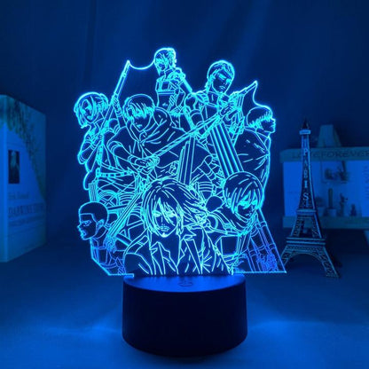 Attack on Titan Season 4 Anime - LED Lamp (Attack on Titan)