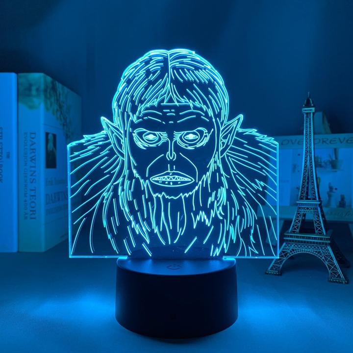 Beast Titan Anime - LED Lamp (Attack on Titan)