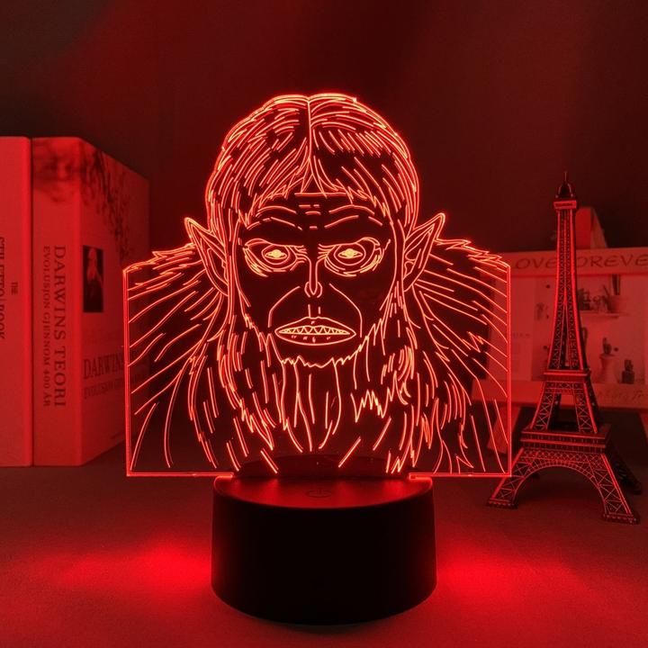 Beast Titan Anime - LED Lamp (Attack on Titan)