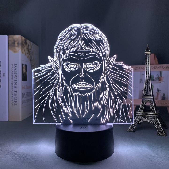 Beast Titan Anime - LED Lamp (Attack on Titan)