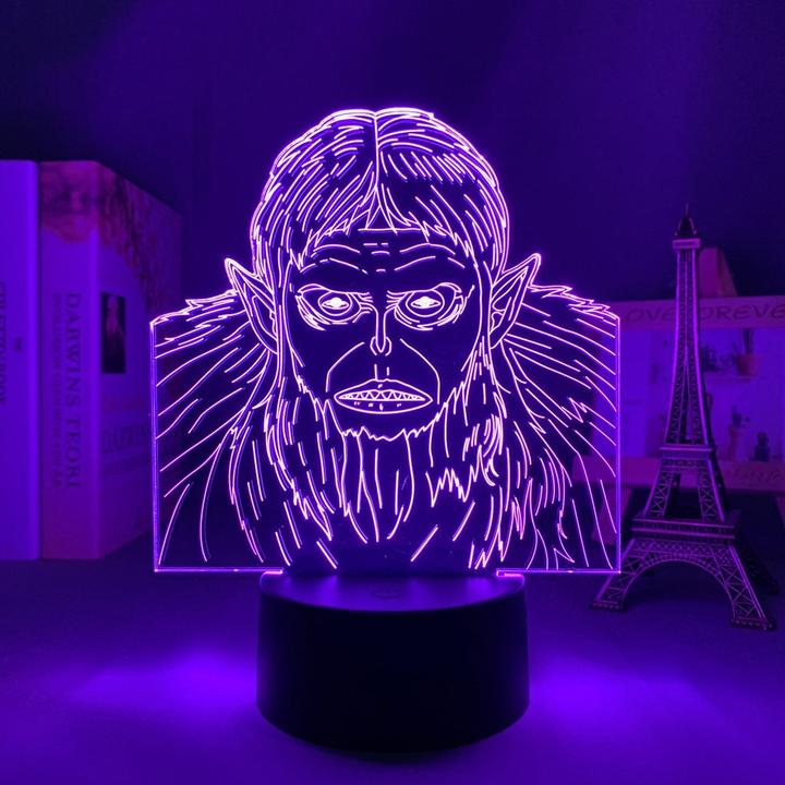 Beast Titan Anime - LED Lamp (Attack on Titan)