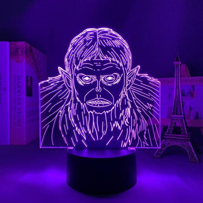 Beast Titan Anime - LED Lamp (Attack on Titan)