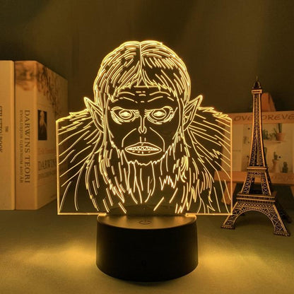 Beast Titan Anime - LED Lamp (Attack on Titan)