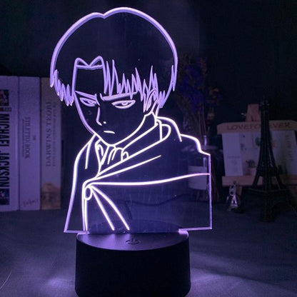 Captain Levi Anime - LED Lamp (Attack on Titan)