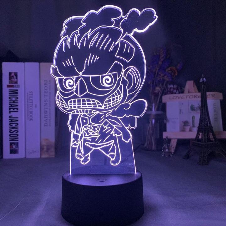 Chibi Colossal Titan Anime - LED Lamp (Attack on Titan)