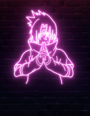Sasuke Uchiha Skill - Naruto | LED Neon Sign