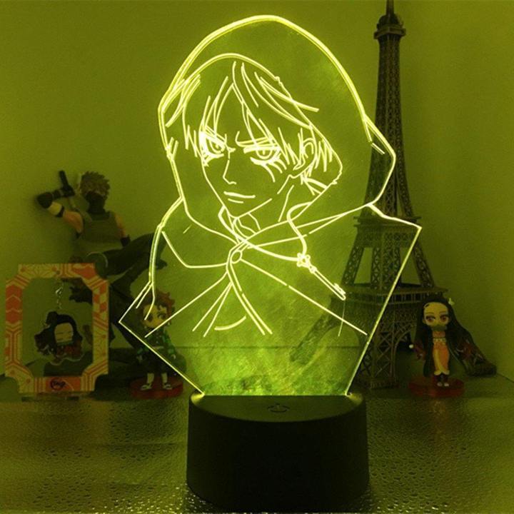 Eren Jaeger Anime- LED Lamp (Attack on Titan)