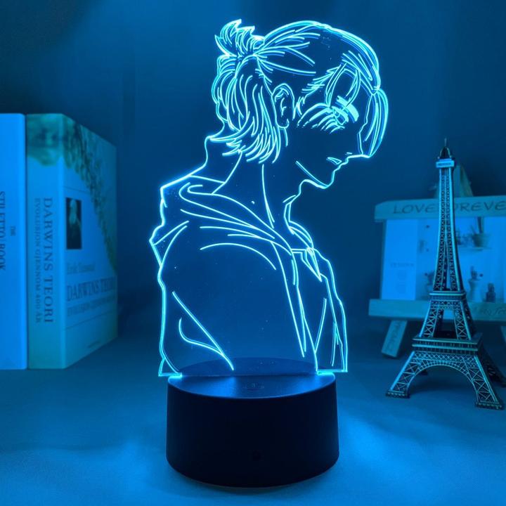 Eren Serenity Anime - LED Lamp (Attack on Titan)