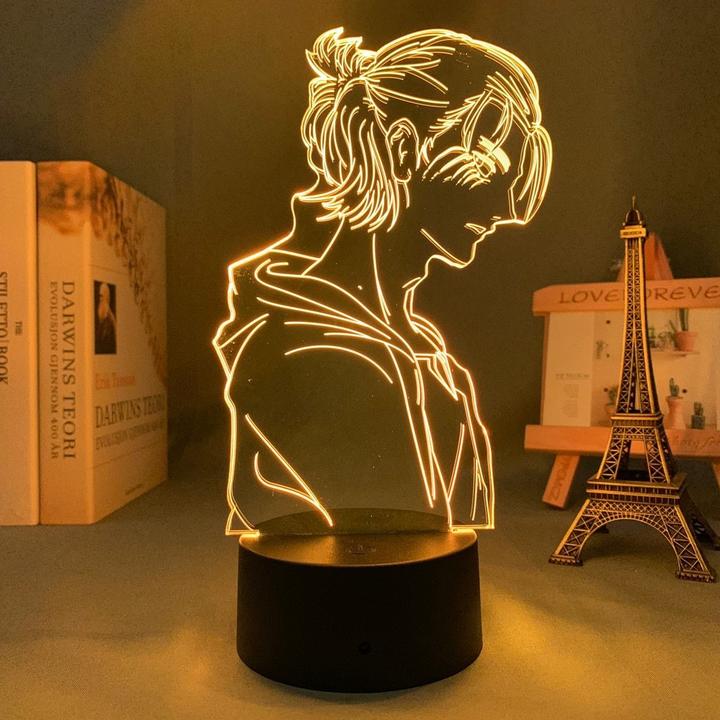 Eren Serenity Anime - LED Lamp (Attack on Titan)