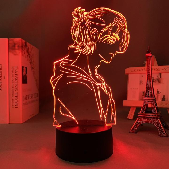 Eren Serenity Anime - LED Lamp (Attack on Titan)