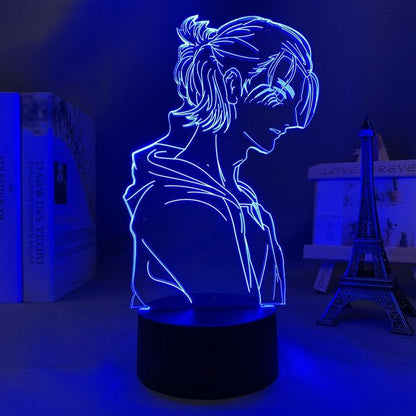 Eren Serenity Anime - LED Lamp (Attack on Titan)